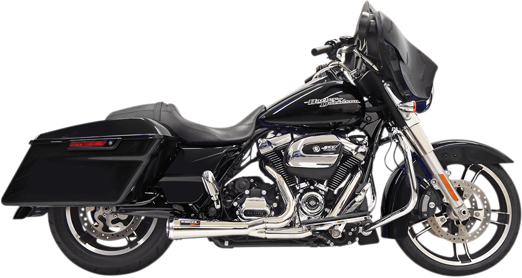 BASSANI-Road Rage 2:1 Short Exhaust - M8 Bagger-Exhaust - 2 into 1-MetalCore Harley Supply