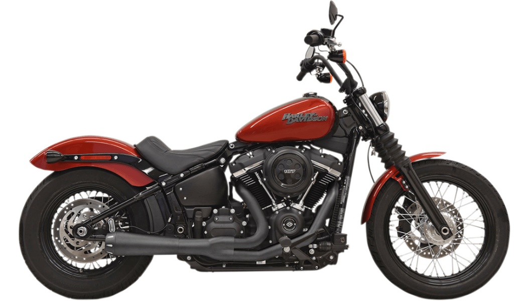 BASSANI-Road Rage 2:1 Softail Exhaust / M8-Exhaust - 2 into 1-MetalCore Harley Supply