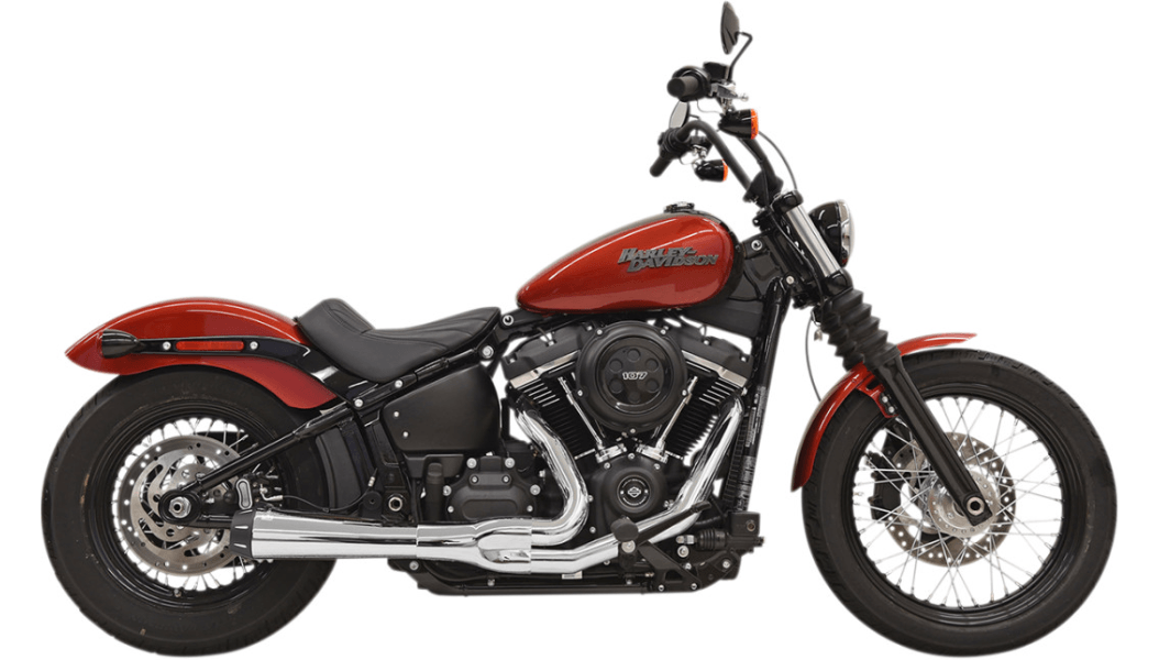 BASSANI-Road Rage 2:1 Softail Exhaust / M8-Exhaust - 2 into 1-MetalCore Harley Supply