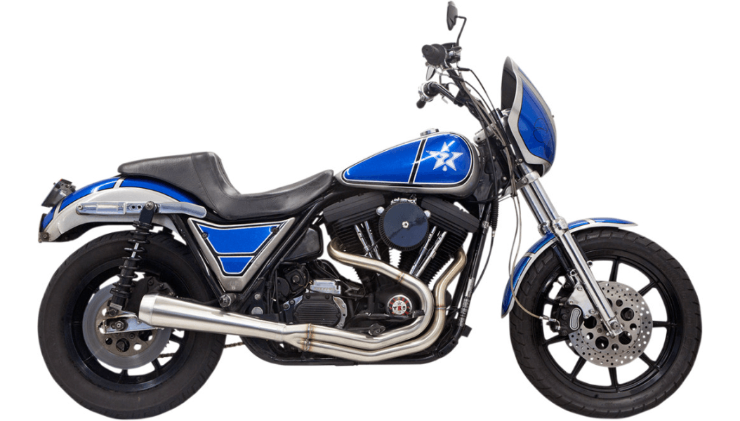 BASSANI-Road Rage 3 / FXR-Exhaust - 2 into 1-MetalCore Harley Supply