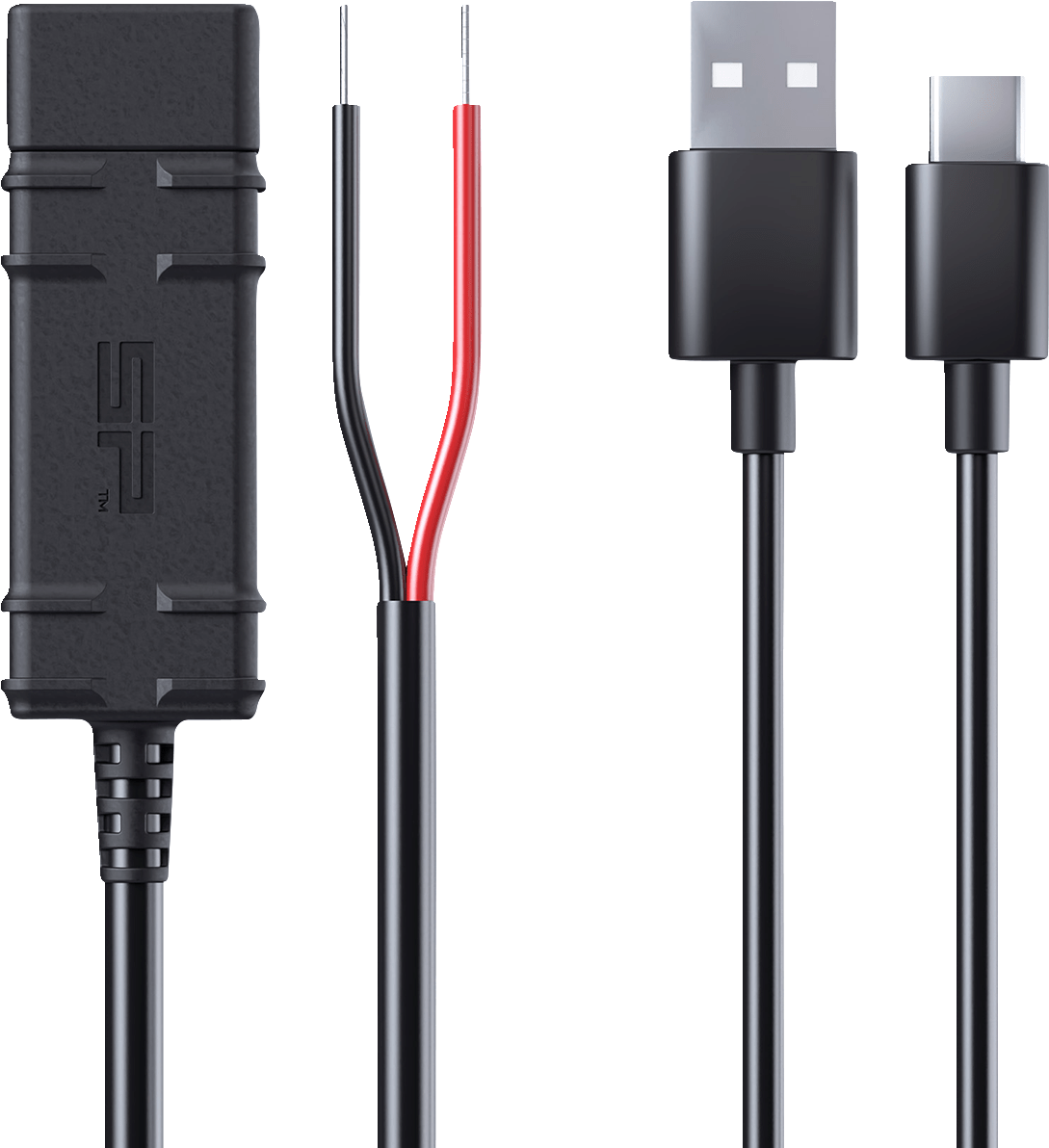 SP CONNECT-12 V Hardwire Cable for Wireless Charging-Wiring / Electrical-MetalCore Harley Supply