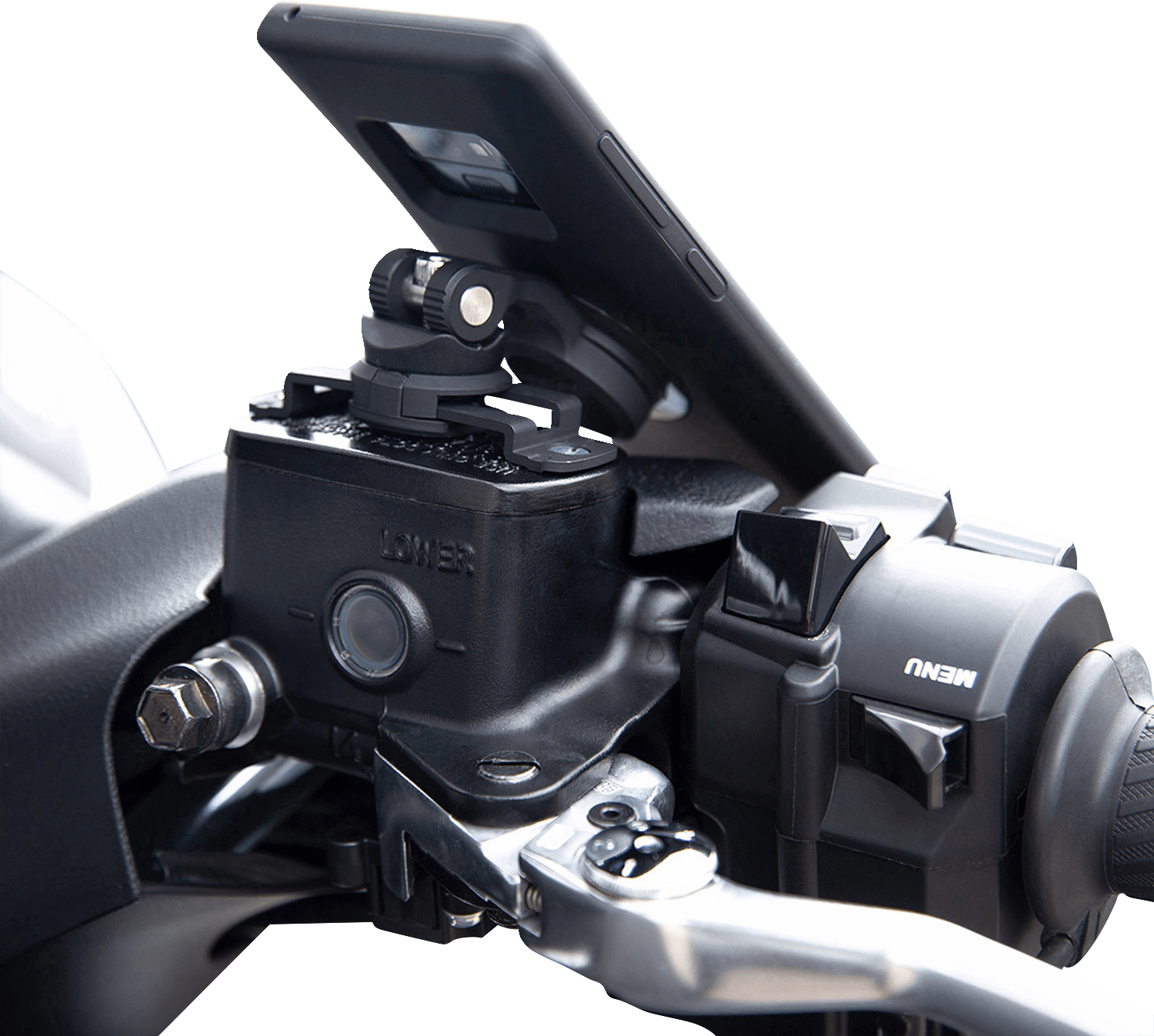 SP CONNECT-Brake Reservoir Phone Mount for SPC-Phone Mounts-MetalCore Harley Supply