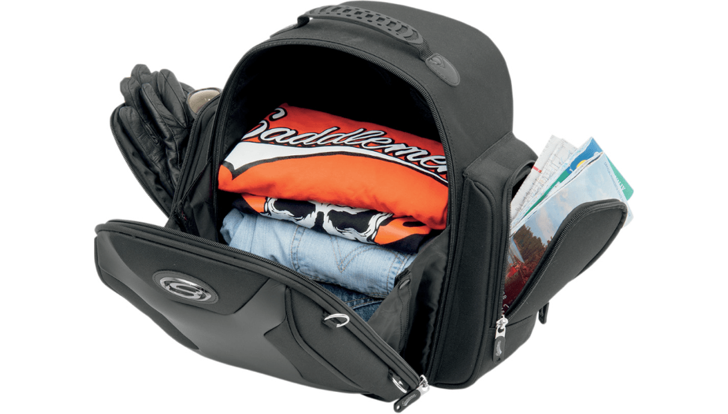 SADDLEMEN-Sport Sissy Bar Bag-Bags-MetalCore Harley Supply