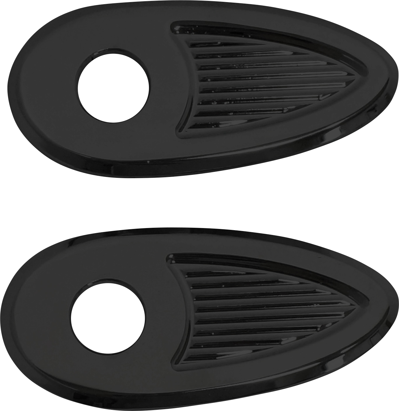 KODLIN-Strut Rear Turns Cover Plates / M8-Turn Signals-MetalCore Harley Supply