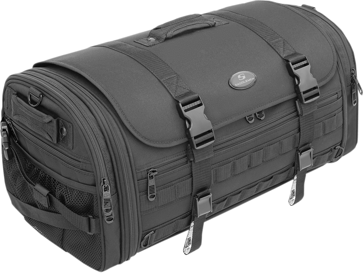 SADDLEMEN-TR3300 Tactical Deluxe Rack Bag-Bags-MetalCore Harley Supply