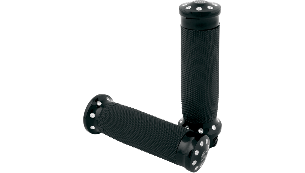 ROLAND SANDS DESIGN-Tracker Grips / Cable Throttle-Grips-MetalCore Harley Supply