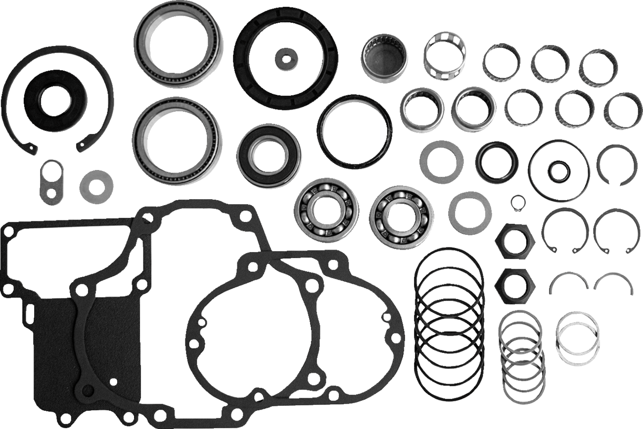 BAKER DRIVETRAIN-Transmission Rebuild Kit for DD7 / Tapered-Transmission Bearings / Seals-MetalCore Harley Supply