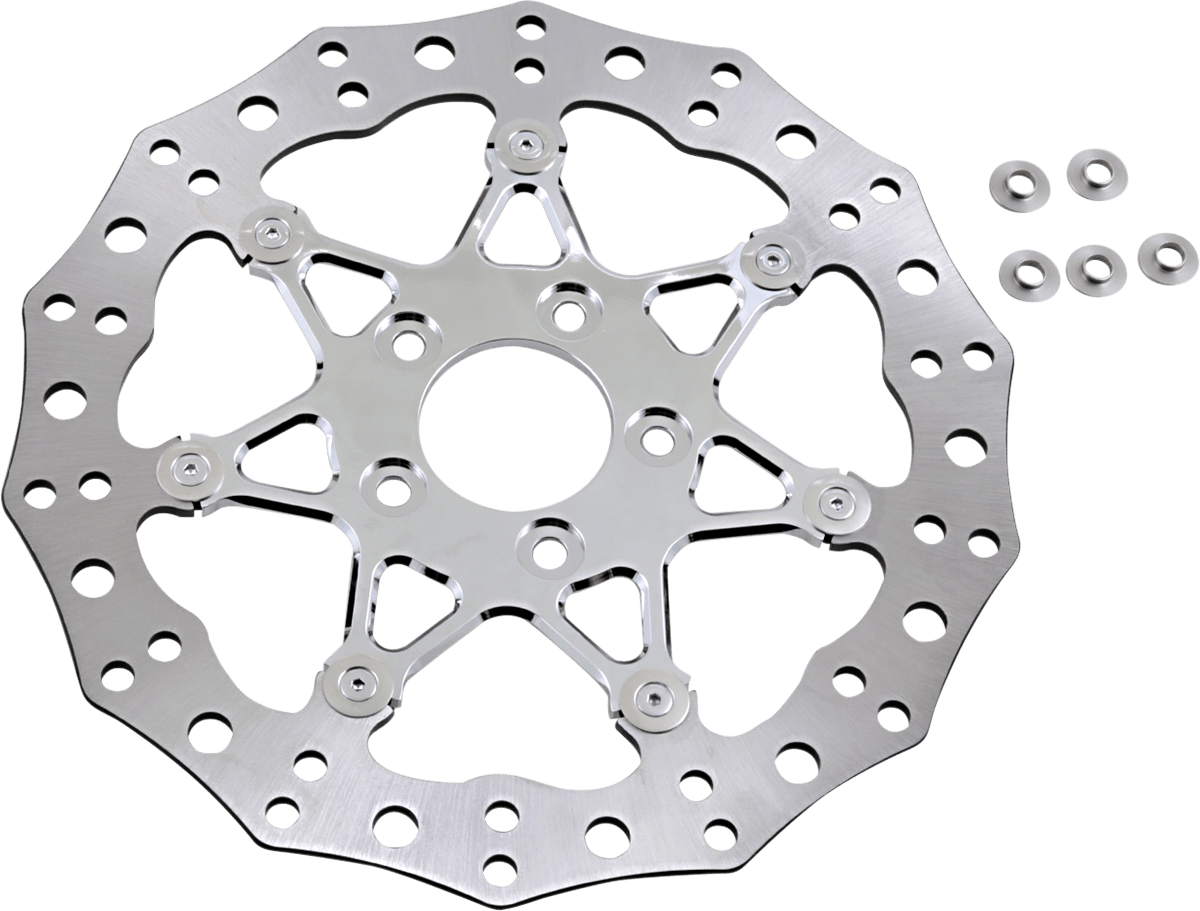 ARLEN NESS-Two-Piece Floating Brake Rotors | 11.8" & 14"-Rotors-MetalCore Harley Supply