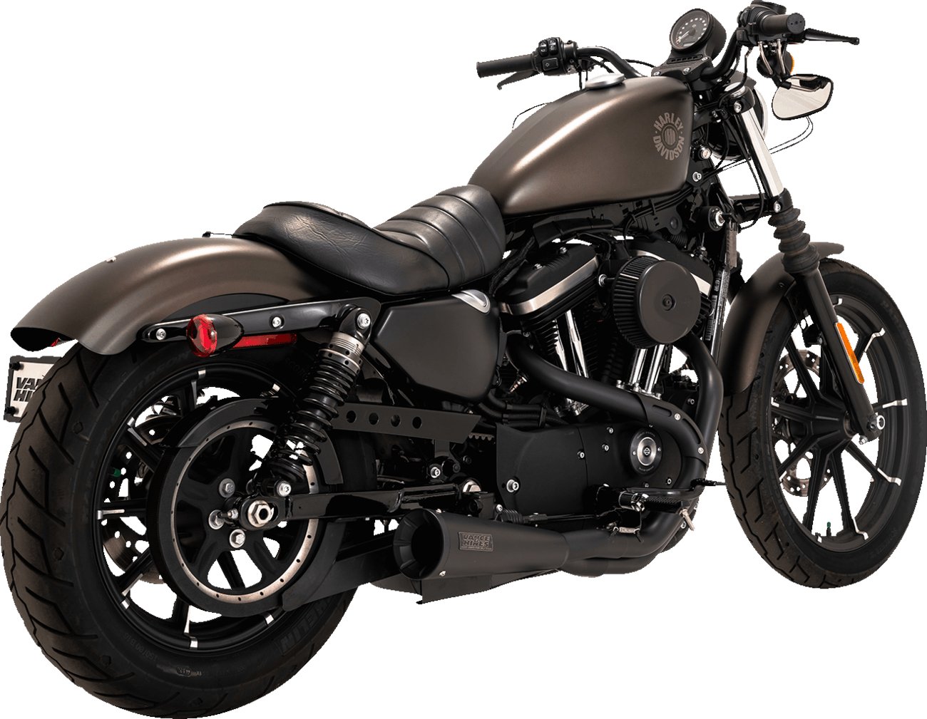 VANCE & HINES-Upsweep 2-into-1 Exhaust System / '04-'13 Sportster-Exhaust - 2 into 1-MetalCore Harley Supply