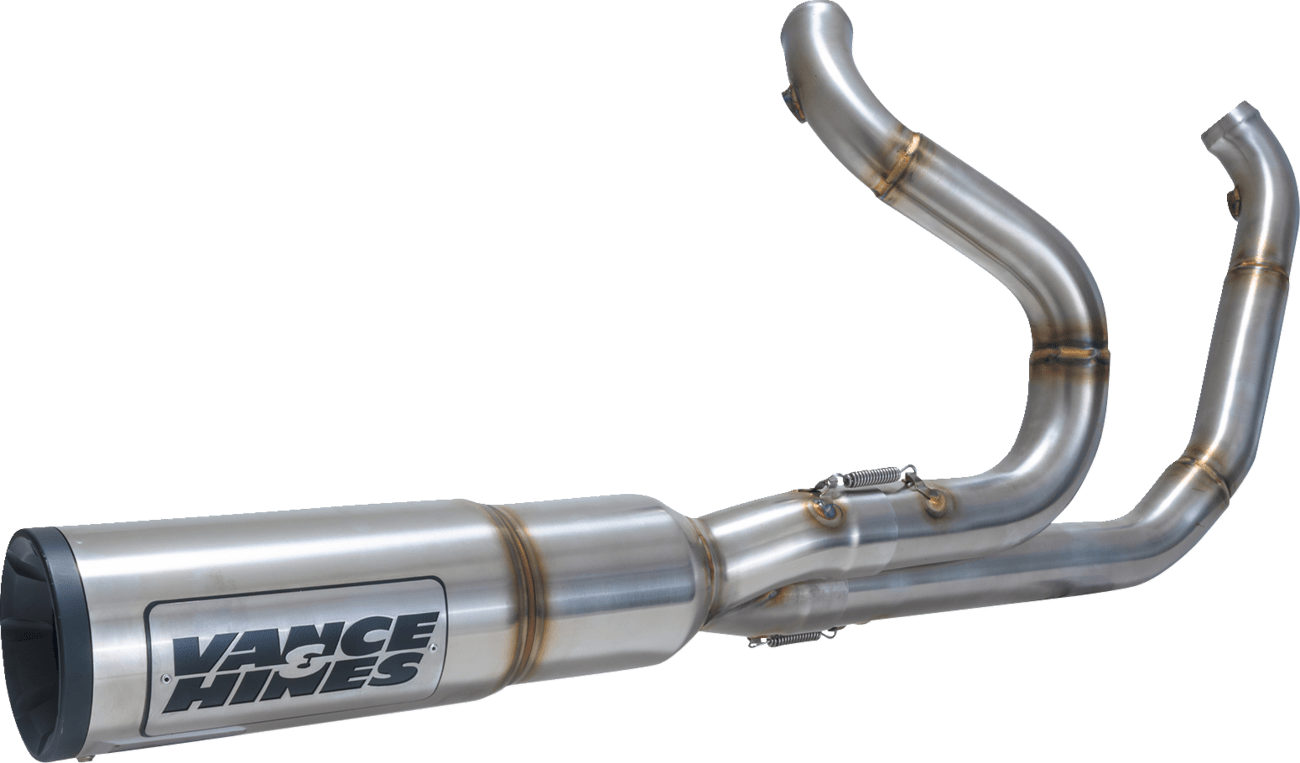 VANCE & HINES-Hi Output Exhaust System / '17-'23 Bagger-Exhaust - 2 into 1-MetalCore Harley Supply