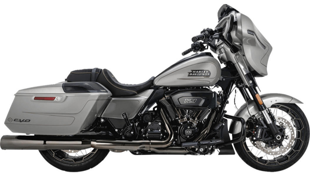VANCE & HINES-Hi-Output Dark Chrome Slip-on Mufflers / '17-'23 M8 Bagger-Exhaust - Slip Ons-MetalCore Harley Supply