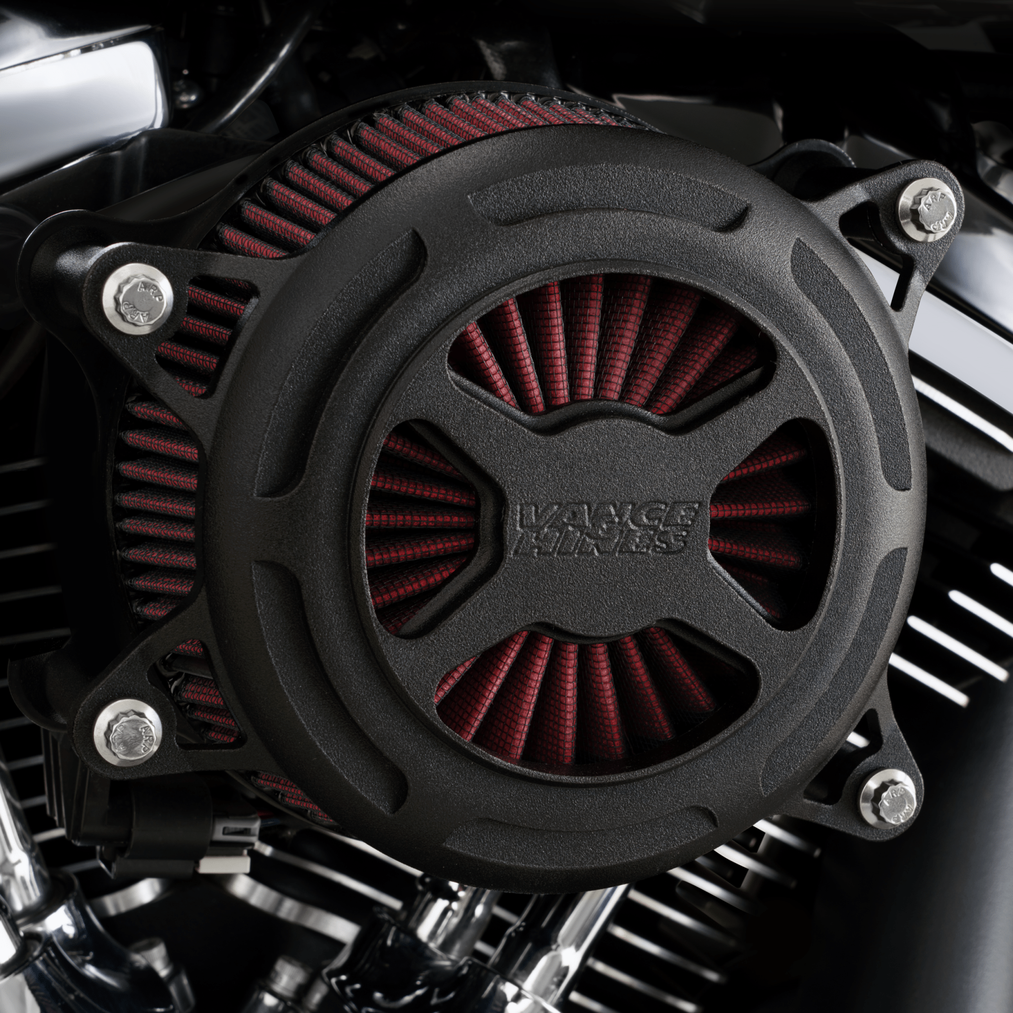 VANCE & HINES-VO2 X Air Cleaner / '17-23 Bagger | '91-'22 XL-Air Filter-MetalCore Harley Supply