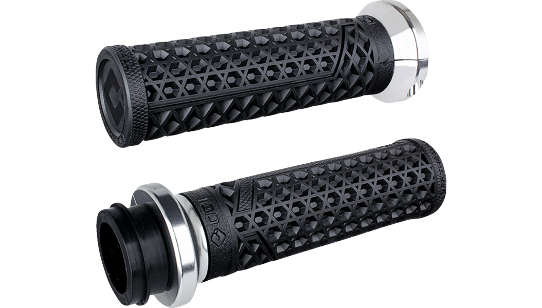 ODI-Vans V-Twin Lock-On Grips / 1" Cable Throttle-Grips-MetalCore Harley Supply