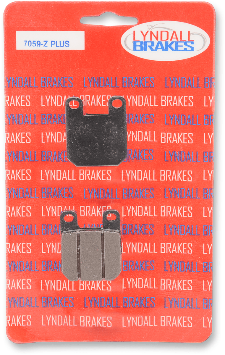 LYNDALL RACING BRAKES LLC-Z-Plus Brake Pads / PM - Brembo Calipers-Brake Pads-MetalCore Harley Supply